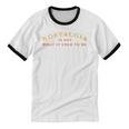 Nostalgia Is Not What It Used To Be Saying Unisex Cotton Ringer T-Shirt