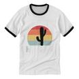 Not A Hugger Cactus Introvert Antisocial Unisex Cotton Ringer T-Shirt Not A Hugger Cactus Introvert Antisocial Unisex Cotton Ringer T-Shirt