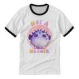 Not a Hugger Cute Pufferfish Autism Awareness Introverts Unisex Cotton Ringer T-Shirt Not a Hugger Cute Pufferfish Autism Awareness Introverts Unisex Cotton Ringer T-Shirt