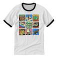 I Am This Old Retro Vintage Nostalgia 80s 90s Cassette Tape Unisex Cotton Ringer T-Shirt