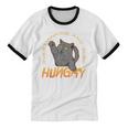 Overthinking And Also Hungry Introverted Overthinker Unisex Cotton Ringer T-Shirt Overthinking And Also Hungry Introverted Overthinker Unisex Cotton Ringer T-Shirt