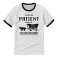 Be Patient With Me I'm From The 1900s Premium Tri-Blend Unisex Cotton Ringer T-Shirt