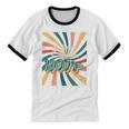 BE PATIENT I'M FROM THE 1900s RETRO SUNSET 90s 80s 70s Unisex Cotton Ringer T-Shirt