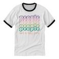 People Not a Big Fan Sarcastic Introvert Humor Unisex Cotton Ringer T-Shirt People Not a Big Fan Sarcastic Introvert Humor Unisex Cotton Ringer T-Shirt