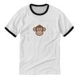 People Are Strange Monkey Introvert People Hater Unisex Cotton Ringer T-Shirt People Are Strange Monkey Introvert People Hater Unisex Cotton Ringer T-Shirt