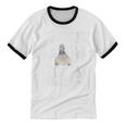 Pigeon Racing Introvert Pigeon Breeder Homing Pigeon Unisex Cotton Ringer T-Shirt