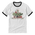 Plant Coffee Love Plantrovert Gardening Introvert Mom Unisex Cotton Ringer T-Shirt