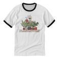 Plant Coffee Love Plantrovert Gardening Introvert Mom Unisex Cotton Ringer T-Shirt