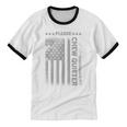 Please Chew Quieter Introvert USA Flag Vintage Unisex Cotton Ringer T-Shirt Please Chew Quieter Introvert USA Flag Vintage Unisex Cotton Ringer T-Shirt