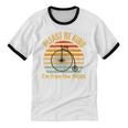 Please Be Kind I'm From The 1900s Penny Farthing Premium Unisex Cotton Ringer T-Shirt