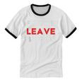 Please Leave By 9 Introvert Party Anti-Social Birthday Unisex Cotton Ringer T-Shirt