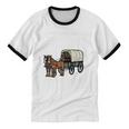 Please Be Patient I'm From The 1900s Amish Wagon & Vintage Premium Unisex Cotton Ringer T-Shirt Please Be Patient I'm From The 1900s Amish Wagon & Vintage Premium Unisex Cotton Ringer T-Shirt