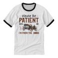 Please Be Patient I'm From The 1900s Antique Car Enthusiast Premium Tri-Blend Unisex Cotton Ringer T-Shirt