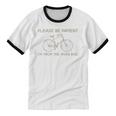 Please Be Patient I'm From The 1900s Bike Unisex Cotton Ringer T-Shirt