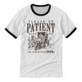 Please Be Patient I'm From The 1900s Boomer Meme Print Unisex Cotton Ringer T-Shirt