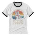 Please Be Patient With Me I'm From The 1900s Cat Premium Unisex Cotton Ringer T-Shirt