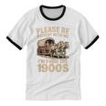 Please Be Patient With My I'm From The 1900s Classic Unisex Cotton Ringer T-Shirt