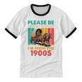 Please Be Patient I'm From The 1900s Dad Fathers Day Unisex Cotton Ringer T-Shirt Please Be Patient I'm From The 1900s Dad Fathers Day Unisex Cotton Ringer T-Shirt