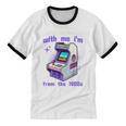 Please Be Patient With Me I'm From The 1900s Gamer Gaming Unisex Cotton Ringer T-Shirt