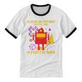Please Be Patient With Me I'm From The 1900s Gen X Robot Premium Unisex Cotton Ringer T-Shirt