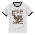 Please Be Patient With Me I'm From The 1900s Graphic Premium Unisex Cotton Ringer T-Shirt