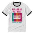 Please Be Patient I'm From The 1900s Retro Cassette Tape Premium Tri-Blend Unisex Cotton Ringer T-Shirt Please Be Patient I'm From The 1900s Retro Cassette Tape Premium Tri-Blend Unisex Cotton Ringer T-Shirt
