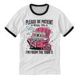 Please Be Patient I'm From The 1900s Retro Cassette Unisex Cotton Ringer T-Shirt Please Be Patient I'm From The 1900s Retro Cassette Unisex Cotton Ringer T-Shirt