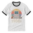 Please Be Patient I'm From The 1900s Retro Computer Geek PC Premium Unisex Cotton Ringer T-Shirt Please Be Patient I'm From The 1900s Retro Computer Geek PC Premium Unisex Cotton Ringer T-Shirt