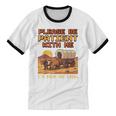 Please Be Patient I'm From The 1900s Retro Pixel Art Unisex Cotton Ringer T-Shirt