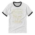 Please Be Patient With Me I'm From The 1900s Retro Premium Tri-Blend Unisex Cotton Ringer T-Shirt