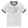 Please Be Patient With Me I'm From The 1900s Retro Tee Unisex Cotton Ringer T-Shirt
