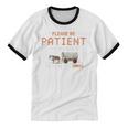 Please Be Patient With Me I'm From The 1900s Retro Trail Unisex Cotton Ringer T-Shirt Please Be Patient With Me I'm From The 1900s Retro Trail Unisex Cotton Ringer T-Shirt