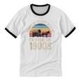 Please Be Patient With My I'm From The 1900s Retro Unisex Cotton Ringer T-Shirt