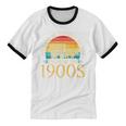 Please Be Patient To Me I'm From The 1900s Retro Vintage Unisex Cotton Ringer T-Shirt