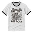Please Be Patient I'm From The 1900s Retro Vintage Theme Unisex Cotton Ringer T-Shirt Please Be Patient I'm From The 1900s Retro Vintage Theme Unisex Cotton Ringer T-Shirt