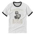 Please Be Patient With Me I'm From The 1900s Skeleton Unisex Cotton Ringer T-Shirt Please Be Patient With Me I'm From The 1900s Skeleton Unisex Cotton Ringer T-Shirt