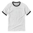 Please Be Patient With Me I'm From The 1900s USA Flag Skull Unisex Cotton Ringer T-Shirt