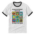 Please Be Patient With Me I'm From The 1900s Vintage 90s Premium Tri-Blend Unisex Cotton Ringer T-Shirt Please Be Patient With Me I'm From The 1900s Vintage 90s Premium Tri-Blend Unisex Cotton Ringer T-Shirt