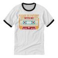 Please Be Patient With Me I'm From The 1900s Vintage Dad Premium Unisex Cotton Ringer T-Shirt