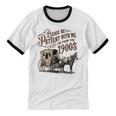 Please Be Patient With Me I'm From The 1900s Vintage Funny Unisex Cotton Ringer T-Shirt