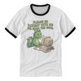 Please Be Patient I'm From The 1900s Vintage Men Women Unisex Cotton Ringer T-Shirt Please Be Patient I'm From The 1900s Vintage Men Women Unisex Cotton Ringer T-Shirt