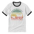 Please Be Patient With Me I'm From The 1900s Vintage Sunset Unisex Cotton Ringer T-Shirt
