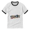 Please Be Patient I'm From The 1900s Vintage Tech Graphic Unisex Cotton Ringer T-Shirt