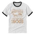 Please Be Patient I'm From The 1900s Vintage Tee Unisex Cotton Ringer T-Shirt