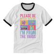Please Be Patient With Me I'm From The 1900s Vintage 1900s Unisex Cotton Ringer T-Shirt Please Be Patient With Me I'm From The 1900s Vintage 1900s Unisex Cotton Ringer T-Shirt