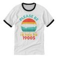 Please Be Patient I'm From The 1900s Vintage Zeppelin Unisex Cotton Ringer T-Shirt