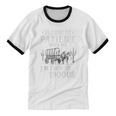 Please Be Patient I'm From The 1900s Western Wagon Unisex Cotton Ringer T-Shirt