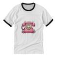 Please Be Patient With Me I'm From The 1900s Women Girl Unisex Cotton Ringer T-Shirt Please Be Patient With Me I'm From The 1900s Women Girl Unisex Cotton Ringer T-Shirt