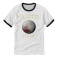 Pluto Never Forget 1930-2006 Planet Space Science Nostalgia Premium Tri-Blend Unisex Cotton Ringer T-Shirt Pluto Never Forget 1930-2006 Planet Space Science Nostalgia Premium Tri-Blend Unisex Cotton Ringer T-Shirt