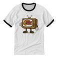 Protect PBS 80s Nostalgia Television Shirt Unisex Cotton Ringer T-Shirt Protect PBS 80s Nostalgia Television Shirt Unisex Cotton Ringer T-Shirt
